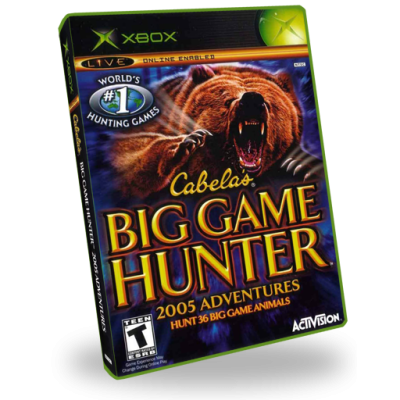 Cabelas Big Game Hunter 2005 Adventures3D Boxes Italic